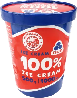 Морозиво 100% 500 гр