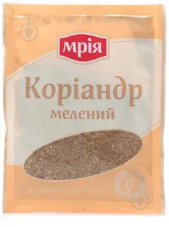 Коріандр мелений  20гр Мрія