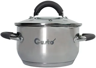 Каструля GUSTO Practico нерж  1,9л 16см