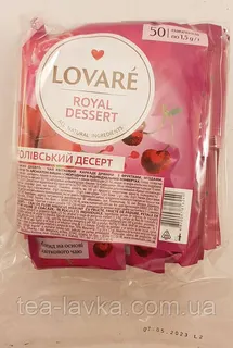 Чай LOVARE "Королівський десерт" 50*1,5