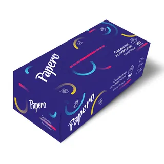 Серветки косметичні (150) Papero 2шар. /бокс/ 