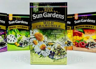 Чай Sun Gardens Ромашка пірамідки 20шт.