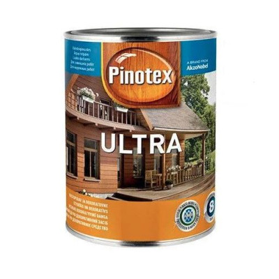 Фарба Pinotex Ultra горіхове дерево 1л