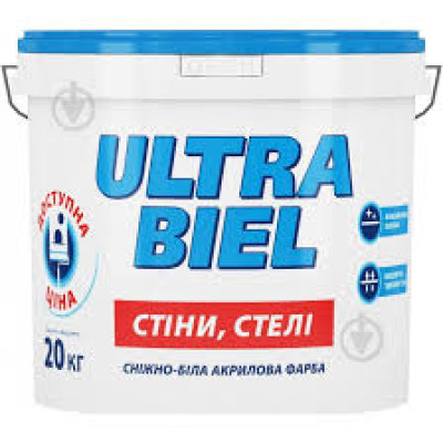 Фарба В\Е Sniezka Ultra Biel 20 кг (15л)