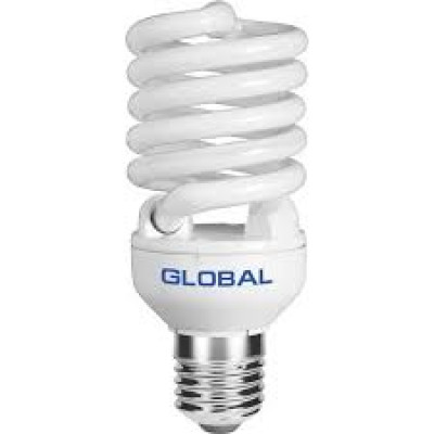 Лампа люмінесцентна Global GFL-008-1 Фул Спі 15W 4100K E27 УЦІНКА