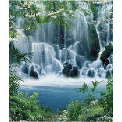 Фотошпалери 201*242 (15 листів) Водопад Міраж