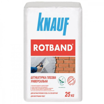 Штукатурка Knauf Rotband 25 кг