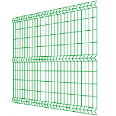 Секція огорожі зелена 1,03х2,50м (сітка) 50*200мм *3/4мм