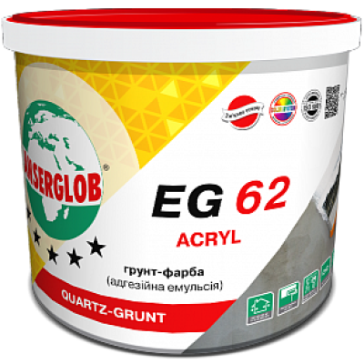 Anserglob EG-62 Грунт-фарба акрилова з кварцпіском  5л/7,5кг