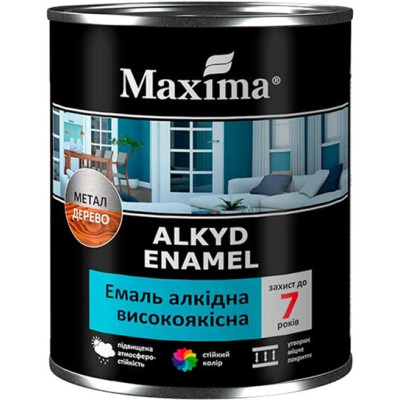 Емаль Maxima 0,7 кг зелена