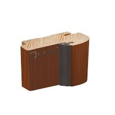 Дарумі Коробка з ущільнювачем дерево+МДФ 40*80*2070, Дуб ольс