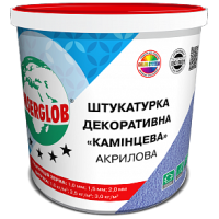 Anserglob Штукатурка акрилова камінцева 1,5мм біла 25кг/відро