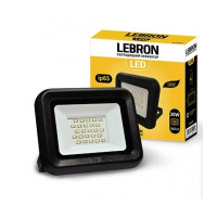 LED прожектор Lebron LF 20W. 6200K. 1600Lm кут120