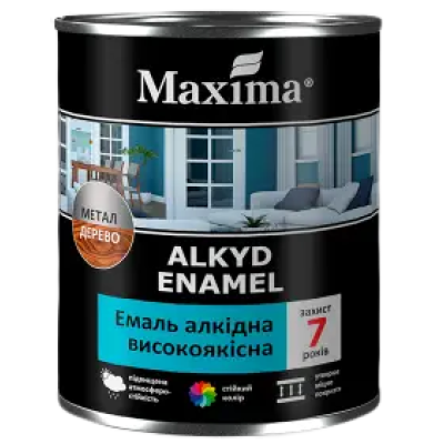 Емаль Maxima 2,3 кг синя