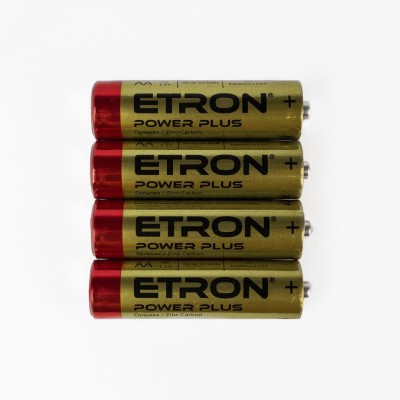 Батарейка R6 пальчик АА-С4 ETRON в уп (4 шт) поштучно