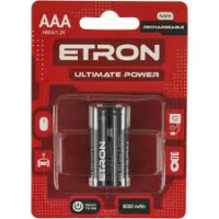 Акумулятор Etron Ultimate Power (АAА) Ni-Mn 600 mAh /2 шт/ поштучно