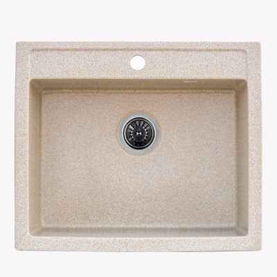 Мийка гранітна IRENA Platinum глянець (беж) 5850