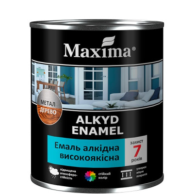 Емаль Maxima 2,3 кг зелена