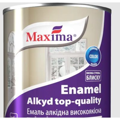 Емаль Maxima 2,3 кг вишнева