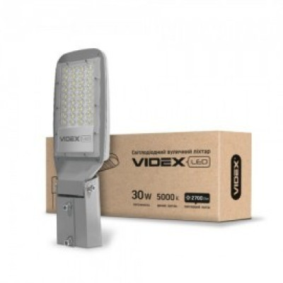 LED прожектор Videx 30W 5000K 220V поворотний