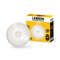 Світильник Lebron LED L-WLR, 15W, круглий, 4100K.1300Lm