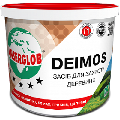 ANSERGLOB Препарат для захисту деревини Deimos 1 кг зелений