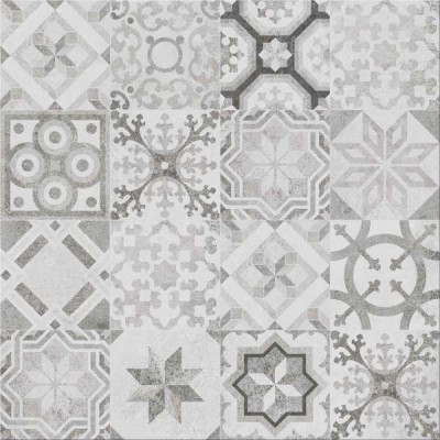 Плитка декор для підлоги Concrete style Inserto Patchwork 42*42