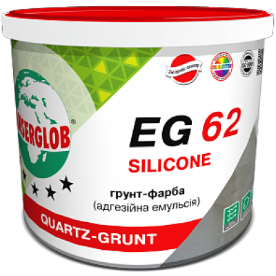 Anserglob EG-62 Грунт-фарба Silicone з кварцпіском 10л.