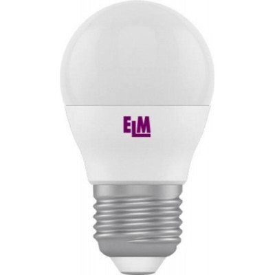 Світлодіодна лампа ELM LED D45 5W PA10 E27 4000 (18-0087)