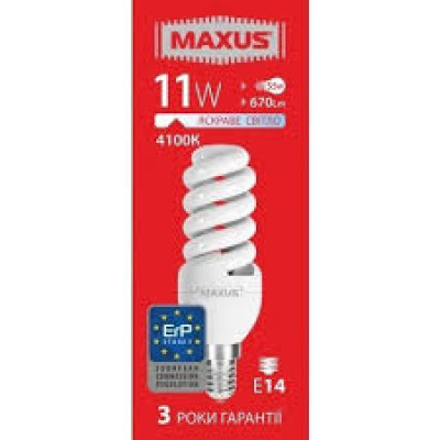 Люмінесцентна лампа Maxus 1-ESL-222 11W