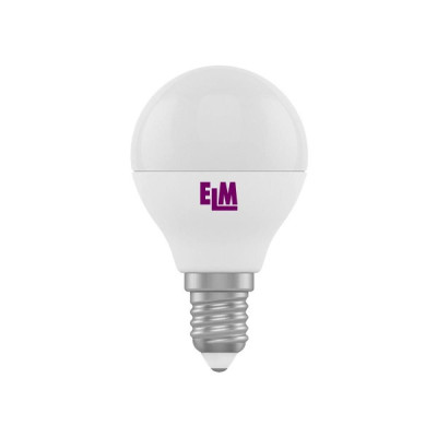 Світлодіодна лампа ELM LED D45 5W PA10L E14 3000 (18-0072)