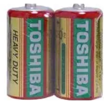 Батарейка Toshiba R20 б/бл
