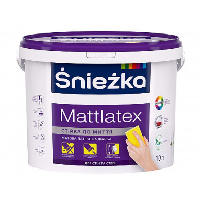 Фарба В\Е Sniezka Max Latex Beauty 1,37 кг (1л)