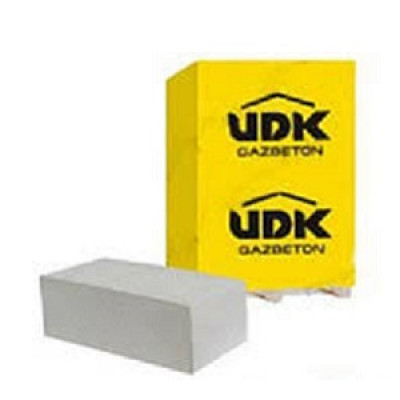 Газобетонні блоки UDK D400 10*20*60 (1,8 м³/уп.150 шт)