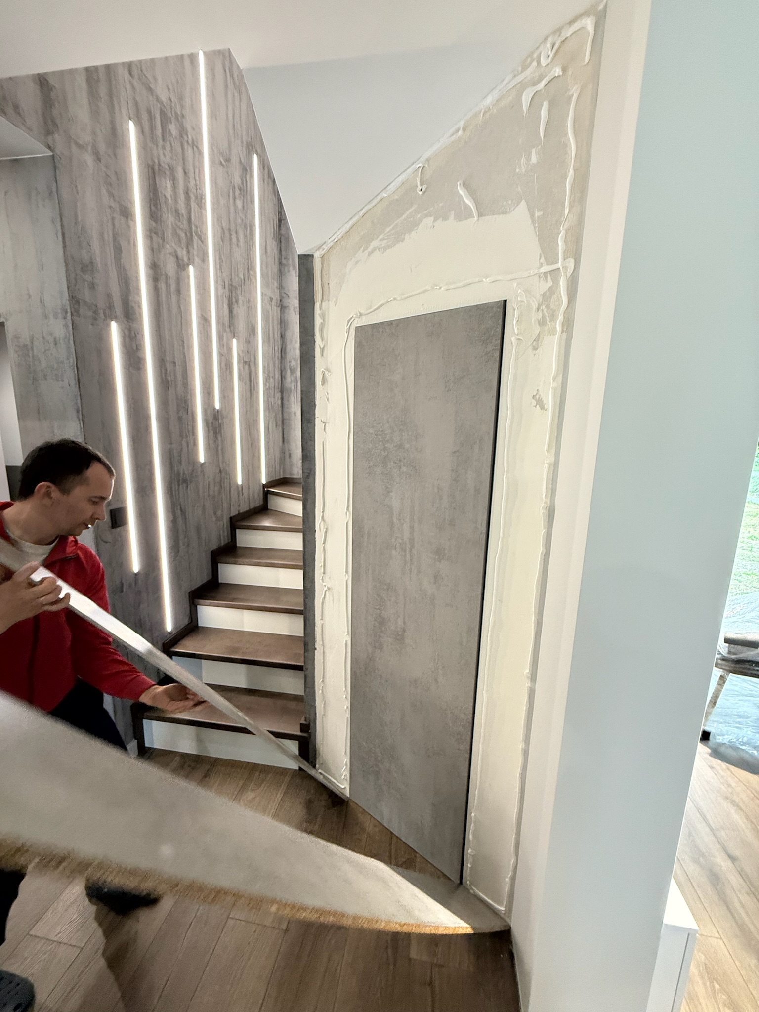 Zabudowa salonu na wymiar — projekt 3 Metr Meble